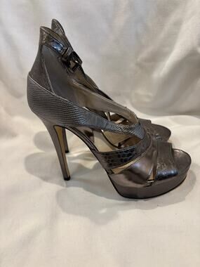 Michael Kors Platform Sandals High Heels Size 8 READ